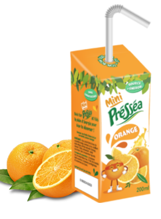 Mini Présséa Orange