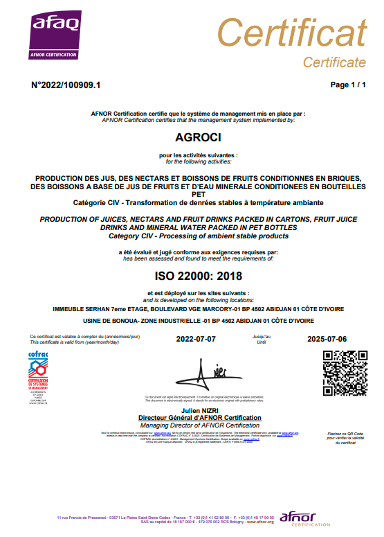 AGROCI-CERTIFICAT-ISO-22000-